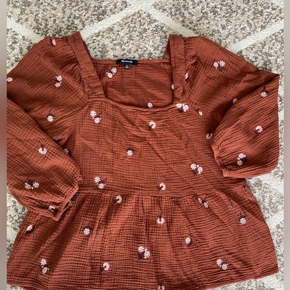 Madewell women Top with floral prints - Picture 5 of 12